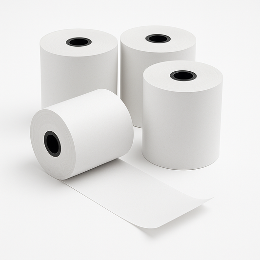 Thermal Roll Paper 80x80mm – 1 Ply (Pack of 100 Rolls)