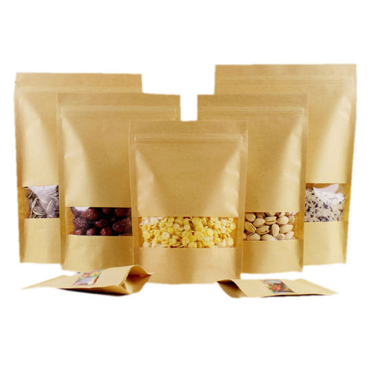Gulf East Kraft Stand up pouch Window 2